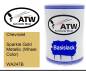 Preview: Chevrolet, Sparkle Gold Metallic (Wheel Color), WA247B: 500ml Lackdose, von ATW Autoteile West.